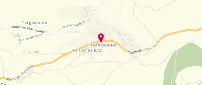 Plan de Piscine municipale, 3 Bis Route Andorre, 66120 Targassonne
