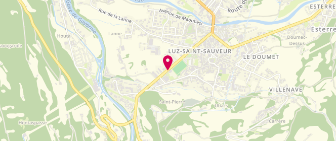 Plan de Piscine ludique, 19 Avenue de Saint Sauveur, 65120 Luz-Saint-Sauveur