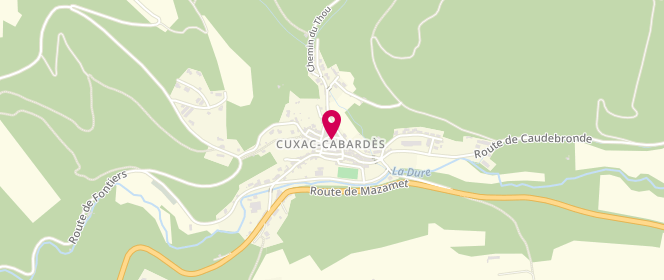 Plan de Piscine municipale, Le Village, 11390 Cuxac-Cabardès