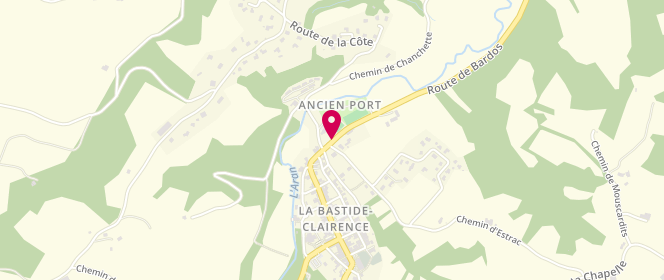 Plan de Piscine municipale, Route Départementale 10, 64240 La Bastide-Clairence