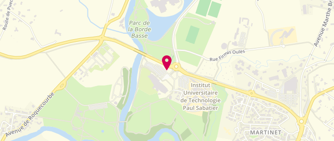 Plan de Piscine municipale l'Archipel, Avenue Georges Pompidou, 81100 Castres