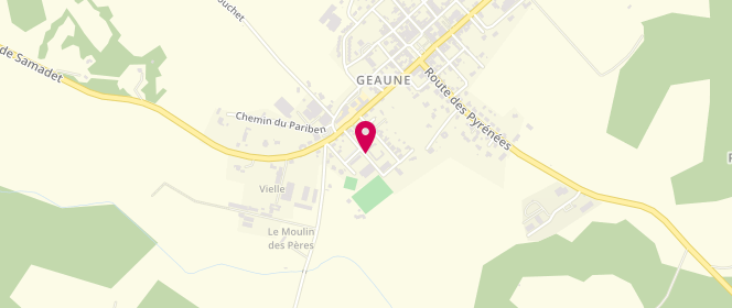 Plan de Piscine municipale, 4 Chemin de la Piscine, 40320 Geaune