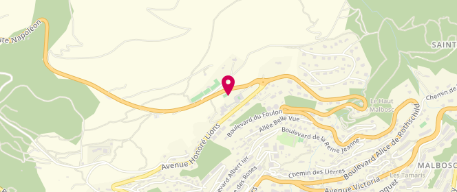 Plan de Piscine olympique Altitude 500, Route Napoléon, 06130 Grasse