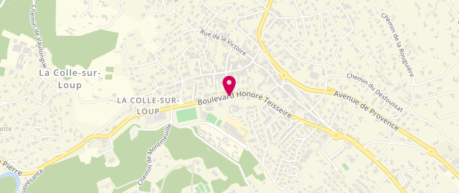 Plan de Piscine municipale, Boulevard Teisseire, 06480 La Colle-sur-Loup