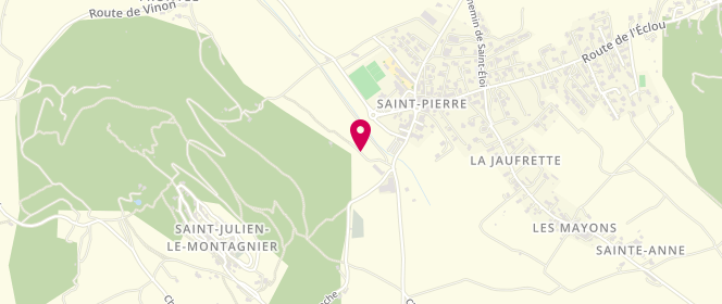 Plan de Piscine municipale, Hameau de Saint Pierre, 83560 Saint-Julien