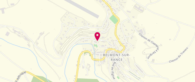 Plan de Piscine municipale, Le Bourg, 12370 Belmont-sur-Rance