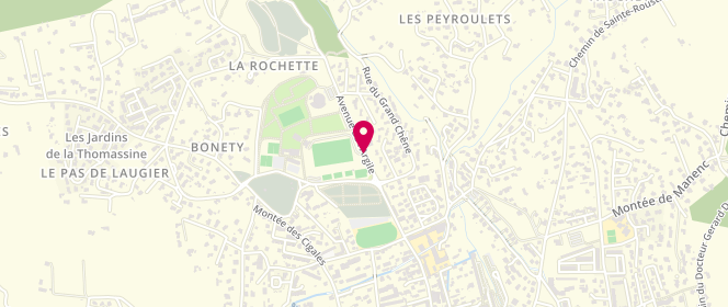 Plan de Piscine de la Rochette, Avenue Argile, 04100 Manosque