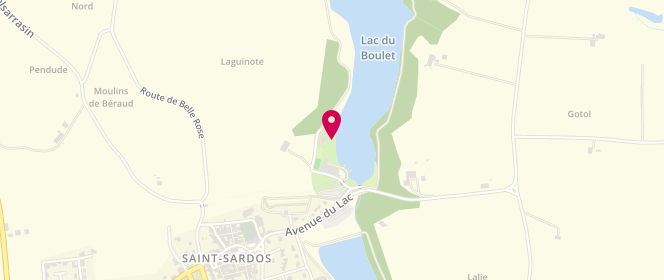 Plan de Piscine municipale, Base de Loisirs, 82600 Saint-Sardos