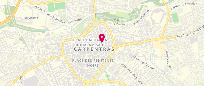 Plan de Piscine couverte, Rue du Mont de Piété, 84200 Carpentras