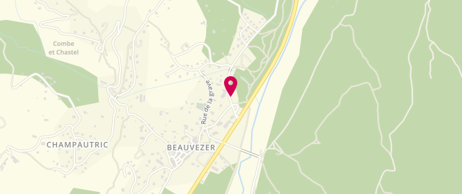 Plan de Piscine municipale, Le Village, 04370 Beauvezer