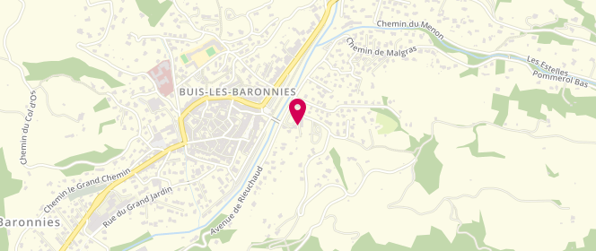 Plan de Piscine municipale, Le Jalinier, 26170 Buis-les-Baronnies