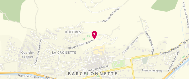 Plan de Piscine municipale, L'Adroit, 04400 Barcelonnette