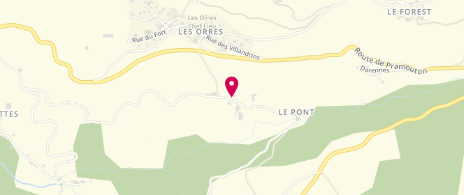 Plan de Piscine municipale, Pramouton, 05200 Les Orres