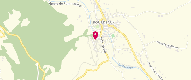 Plan de Piscine municipale, Route de Nyons, 26460 Bourdeaux