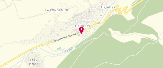 Plan de Piscine municipale, Le Bourg, 05470 Aiguilles