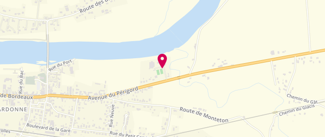 Plan de Piscine municipale, Le Bourg, 24680 Gardonne