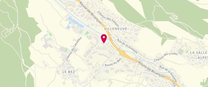 Plan de Piscine municipale, Route de Prélong, 05240 La Salle les Alpes