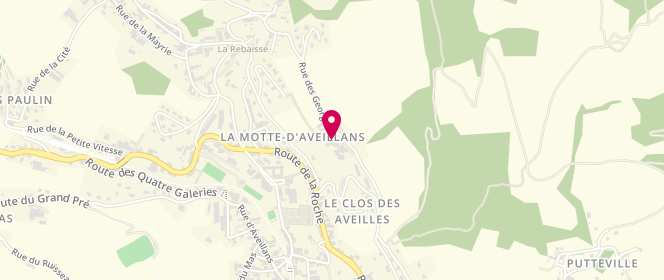 Plan de Piscine municipale, 9 Rue de Georges, 38770 La Motte-d'Aveillans