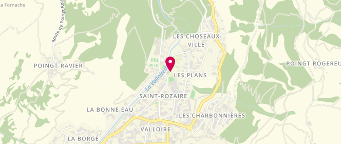 Plan de Piscine municipale, Route des Villards, 73450 Valloire