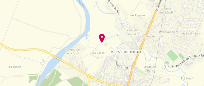 Plan de Piscine municipale, Rue des Caves, 63290 Puy-Guillaume