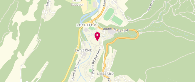 Plan de Piscine du Martinet, Route du Lotissement, 39200 Villard-Saint-Sauveur
