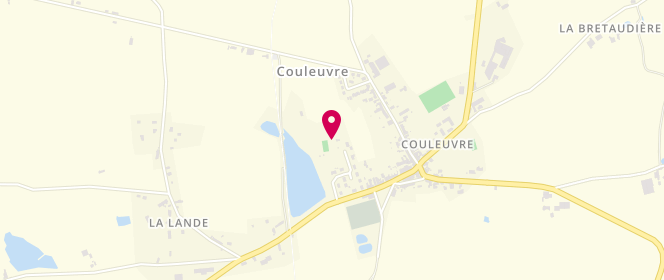 Plan de Piscine municipale, Lotissement la Front Saint Julien, 03320 Couleuvre