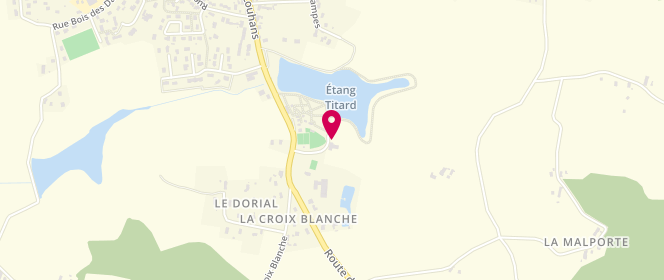 Plan de Piscine intercommunale, Route de Louhans, 71330 Saint-Germain-du-Bois