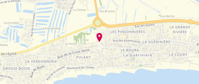 Plan de Piscine Océanile, Route de Noirmoutier, 85740 L'Épine