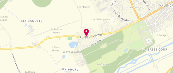 Plan de Piscine d'Été, Route de Loches, 36600 Valençay