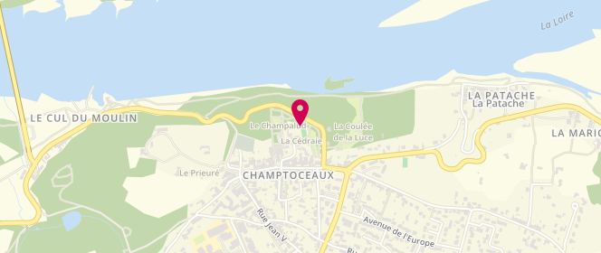 Plan de Piscine municipale, Le Champalud, 49270 Champtoceaux
