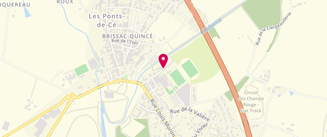 Plan de Piscine municipale, Rue du Marin, 49320 Brissac-Quincé