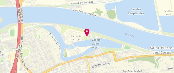 Plan de Piscine municipale, Impasse Haute Arche, 37550 Saint-Avertin