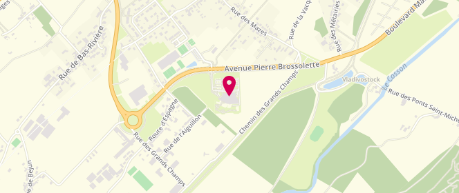 Plan de Piscine Agl'Eau, 30 Avenue Pierre Brossolette, 41000 Blois