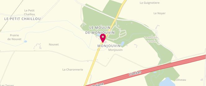 Plan de Piscine municipale, Montjouvin, 28120 Illiers-Combray