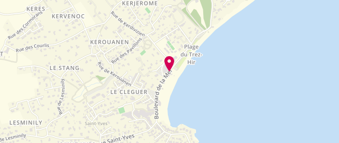 Plan de Espace Aquatique Treziroise, Boulevard de la Mer, 29217 Plougonvelin