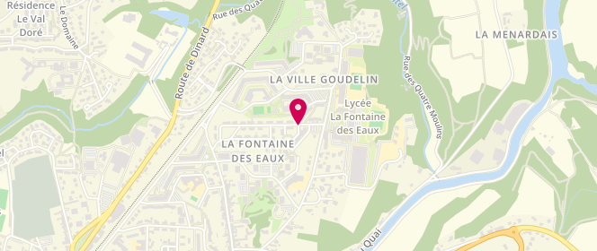 Plan de Piscine municipale Caneton, Rue du Champ Garel, 22100 Dinan