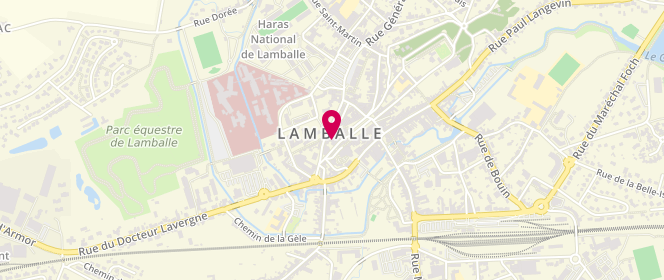 Plan de Piscine municipale, Rue des Olympiades, 22400 Lamballe