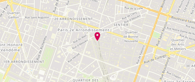 Plan de Piscine bassin-école Jean Dame, 17 Rue Léopold Bellan, 75002 Paris