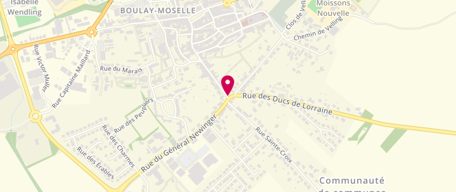Plan de Piscine intercommunale, Route Bouzonville, 57220 Boulay-Moselle