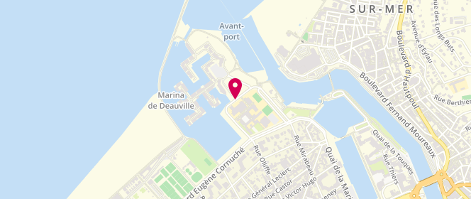 Plan de Piscine olympique, Boulevard de la Mer, 14800 Deauville