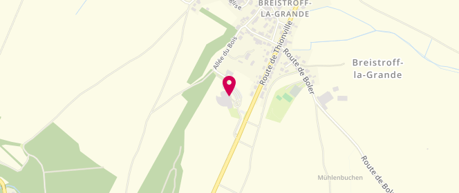 Plan de Piscine Cap Vert, Route de Thionville, 57570 Breistroff-la-Grande