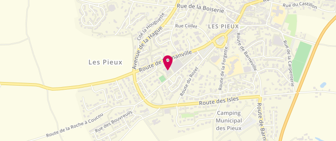 Plan de Piscine municipale, 4 Route de Flamanville, 50340 Les Pieux