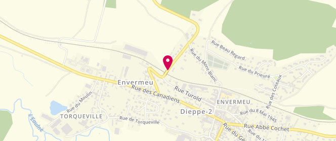 Plan de Piscine municipale, 445 Rue Turold, 76630 Envermeu